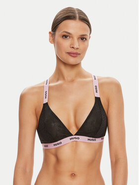 HUGO Hugo Bralette krūšturis Sporty 50508511 Melns