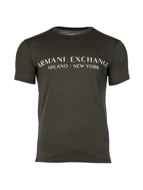 Armani Exchange Armani Exchange T-Shirt 10969 Zielony Comfort Fit