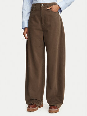 Weekend Max Mara Weekend Max Mara Παντελόνι υφασμάτινο Ordine 2625136072 Καφέ Regular Fit