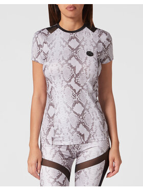 Plein Sport Plein Sport T-Shirt 895 Szary Regular Fit