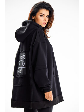 Infinite You Infinite You Felpa M332 Nero Basic Fit