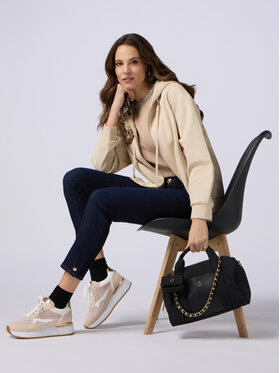 Oltre Oltre Jeans P496R008186N034 Blu Skin Fit