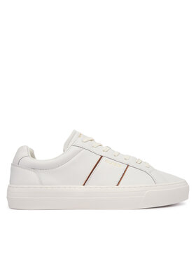Tommy Hilfiger Tommy Hilfiger Αθλητικά Dress Casual Leather Sneaker FM0FM05989 Λευκό