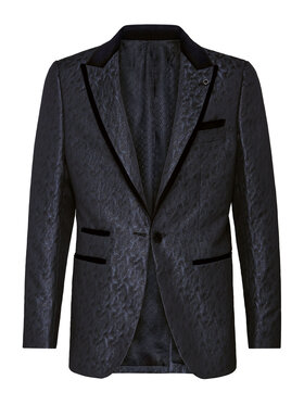 Billionaire Billionaire Marynarka 17079 Czarny Regular Fit