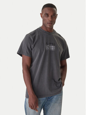 G-Star Raw G-Star Raw T-Shirt Multi Logo D26049-C756 Niebieski Loose Fit