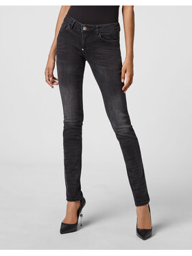PHILIPP PLEIN PHILIPP PLEIN Jeansy 3039 Czarny Slim Fit