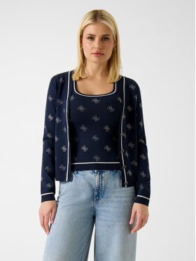 Guess Guess Svetr 181277 Modrá Classic Fit
