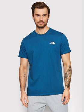 The North Face The North Face T-Shirt Simple Dome NF0A2TX5 Blau Regular Fit