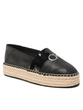 Calvin Klein Calvin Klein Espadrilles Flatform Espadrille W/Hw HW0HW01619 Noir