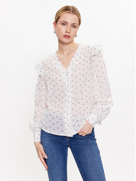 b.young b.young Košulja 20812747 Bijela Regular Fit