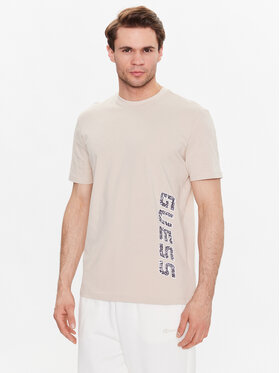 Guess Guess Majica Chile Z3GI11 J1314 Bež Slim Fit
