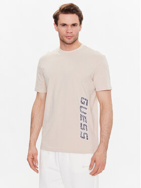 Guess Guess T-shirt Chile Z3GI11 J1314 Beige Slim Fit