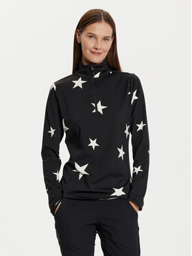 Protest Protest Технічний світшот Noon 3610744 Чорний Slim Fit