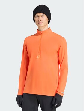 adidas adidas Bluza 169159 Pomarańczowy Slim Fit