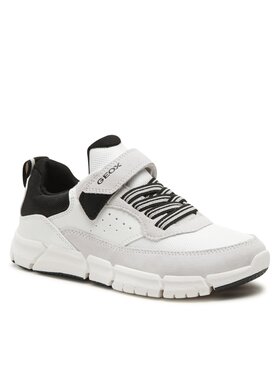 Geox Geox Sneakersy J Flexyper Boy J359BB0FU22C0404 D Biały
