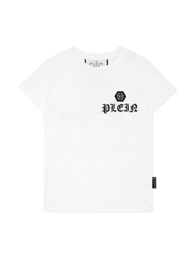 PHILIPP PLEIN PHILIPP PLEIN T-Shirt 27789 Biały Regular Fit