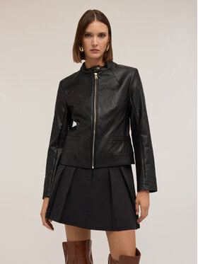 Motivi Motivi Giacca in similpelle R095Q100991N033 Nero Regular Fit