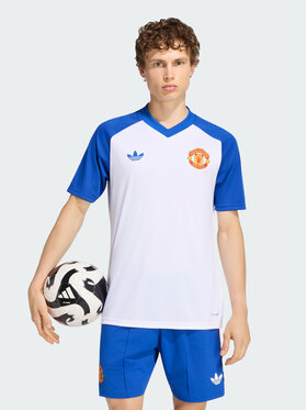 adidas adidas Koszulka techniczna 171573 Biały Regular Fit