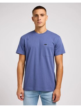 Lee Lee T-shirt RELAXED POCKET TEE Blu Regular Fit