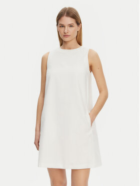 Weekend Max Mara Weekend Max Mara Sukienka codzienna Racer 2515221102 Biały Regular Fit