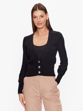 Guess Guess Kardigan W3YR23 Z37J2 Černá Slim Fit