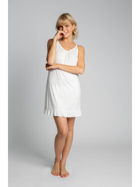 LaLupa LaLupa Koszula nocna LA031 Biały Comfortable Fit