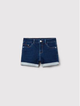 OVS OVS Pantaloni scurți de blugi 1477123 Bleumarin Regular Fit