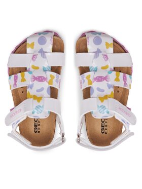 Geox Sandale B Sandal Chalki Girl B452RA 000HH C0653 M Bijela