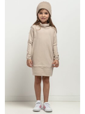 Tessita Tessita Sukienka codzienna SUKIENKA MMD37_3_122 Beżowy Regular Fit