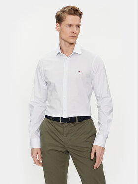 Tommy Hilfiger Tommy Hilfiger Cămașă MW0MW34629 Albastru Slim Fit