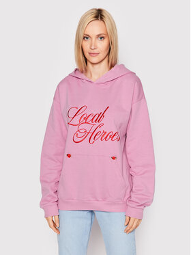 Local Heroes Local Heroes Bluza Blush AW22S0002 Różowy Oversize