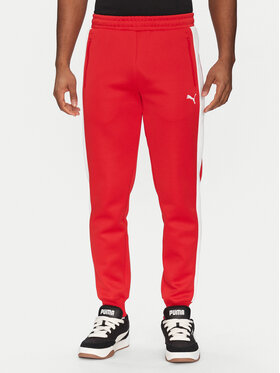 Puma Puma Pantaloni trening T7 Always On 629588 Roșu Regular Fit