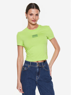 Versace Jeans Couture Versace Jeans Couture T-shirt 74HAH602 Vert Regular Fit