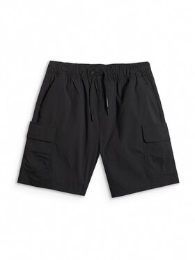 4F 4F Szorty sportowe TREKKING Czarny Regular Fit