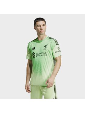 adidas adidas Koszulka techniczna 157809 Zielony Slim Fit