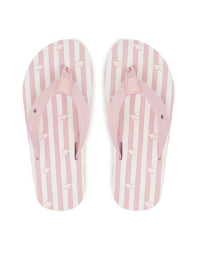 Tommy Hilfiger Tommy Hilfiger Šlepetės per pirštą T3A8-34326-0058 Rožinė