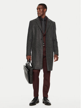 BOSS Boss Átmeneti kabát H-Hyde 50528132 Fekete Slim Fit