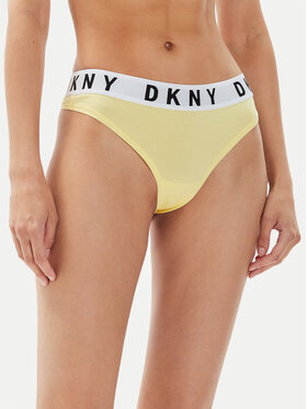 DKNY DKNY Kalhotky string DK4529 Žlutá
