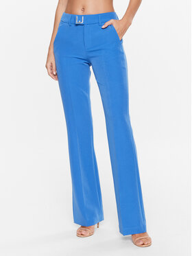 Liu Jo Liu Jo Kalhoty z materiálu WA3434 T7896 Modrá Regular Fit