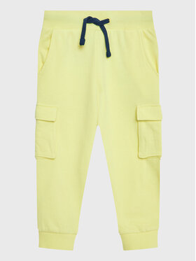 Guess Guess Donji dio trenerke N3GQ11 KA6R0 Žuta Relaxed Fit