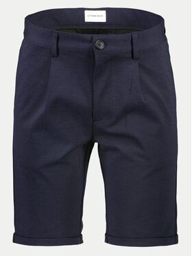 Lindbergh Lindbergh Pantalon scurți din material 30-501024 Bleumarin Regular Fit