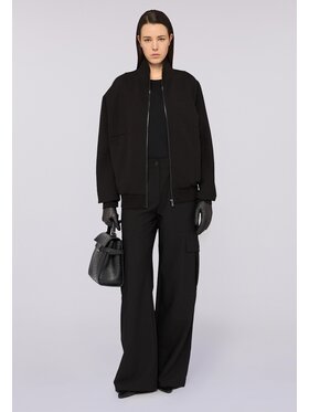 Trussardi Trussardi Pantaloni di tessuto P234A002305N033 Nero Over Fit