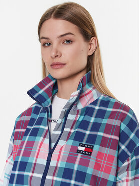 Tommy Jeans Prijelazna Jakna Tartan Track DW0DW14935 Šarena Regular Fit