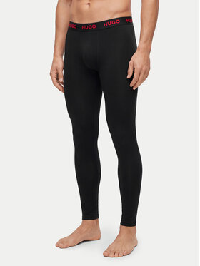 HUGO HUGO Aluspüksid 50570916 Must Slim Fit