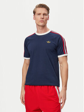 adidas adidas Póló 3-Stripes KC8636 Sötétkék Regular Fit