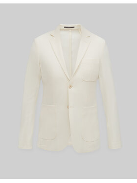 Borgio Borgio Marynarka genoni Écru Slim Fit