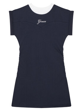 Guess Guess Každodenné šaty J6GK03 J1314 Tmavomodrá Regular Fit
