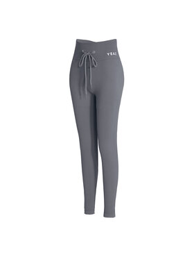 Yeaz Yeaz Legginsy RUNWAY Szary Slim Fit