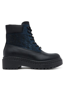 Guess Guess Ορειβατικά παπούτσια FLTLDS DEN10 Μαύρο