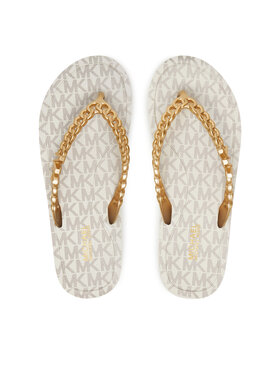 MICHAEL Michael Kors MICHAEL Michael Kors Japonki Zaza 40S5ZAFA1B Kremowy